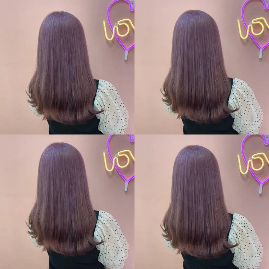 ロング カラー ラベンダーカラー 🌷MAYU 🌷のヘアスタイル