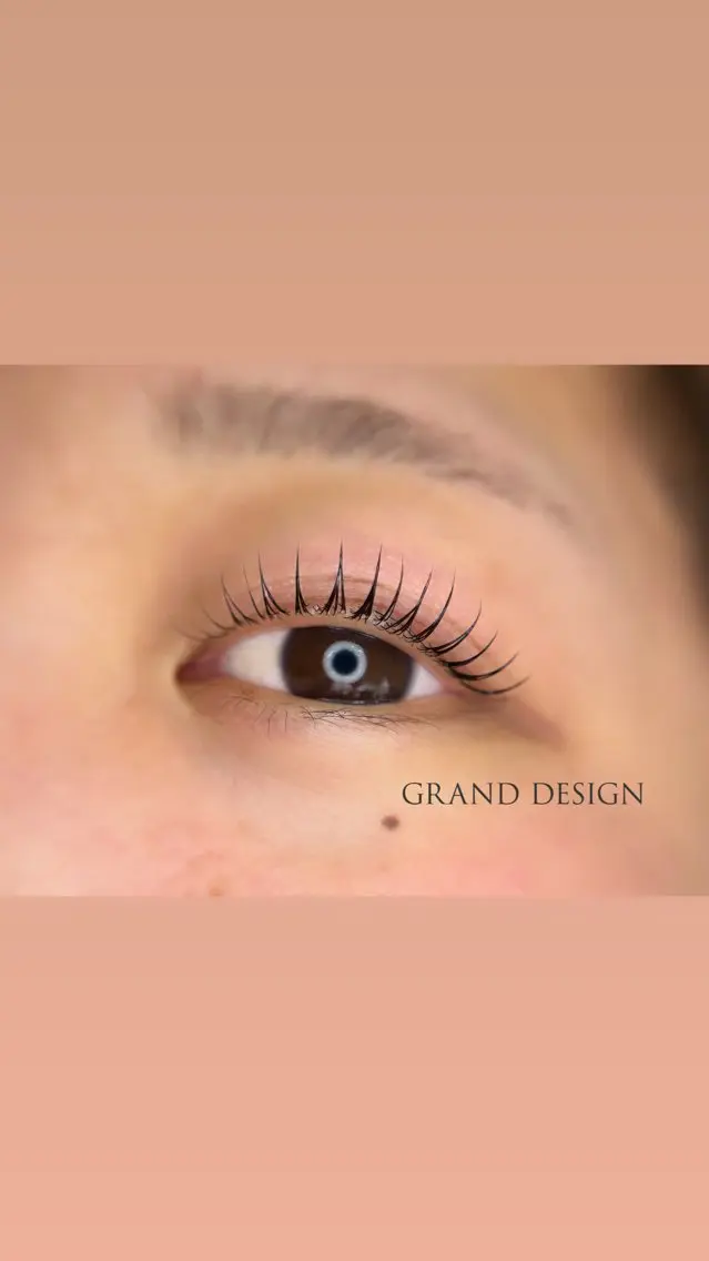 マツエク・マツパ 一重×まつ毛パーマ GRAND フルハシのマツエク・マツパデザイン