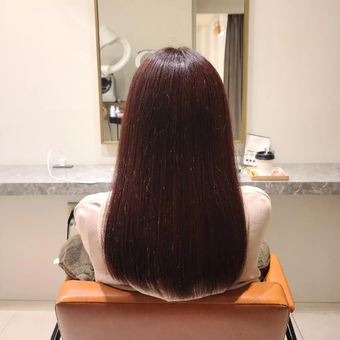 ロング カラー 中井 啓悟のヘアスタイル