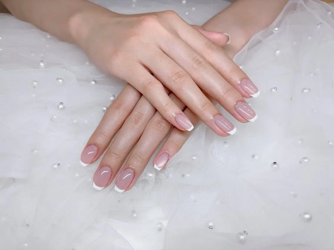 ネイル フレンチネイル マグネットネイル ハンドネイル ♡CELEBRAIL YUKI♡のネイルデザイン