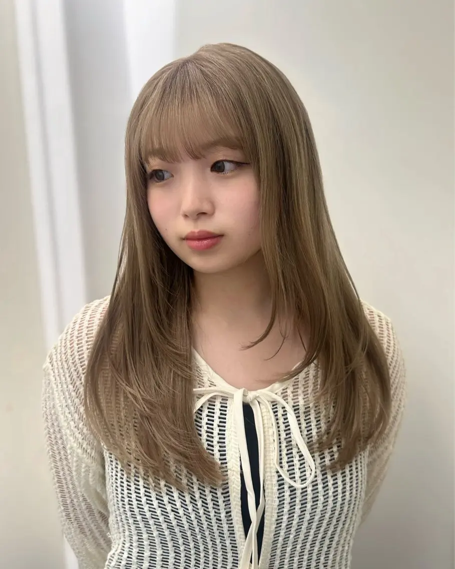 ロング 韓国ヘアメンズ・レデ ィース特化ミクのヘアスタイル