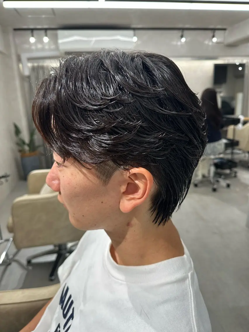 カット+ニュアンスパーマorナチュラルパーマの写真