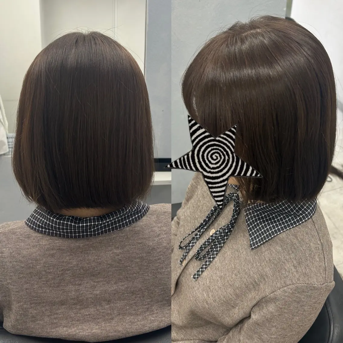 カラー モデル募集🌟 吾郷七海のヘアスタイル