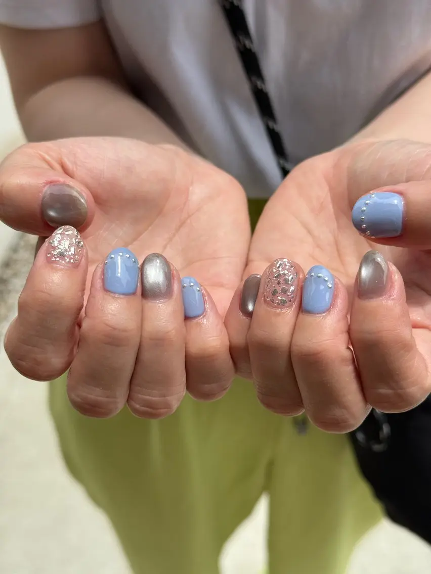 ネイル シンプルネイル ハンドネイル nailsalon mionのネイルデザイン