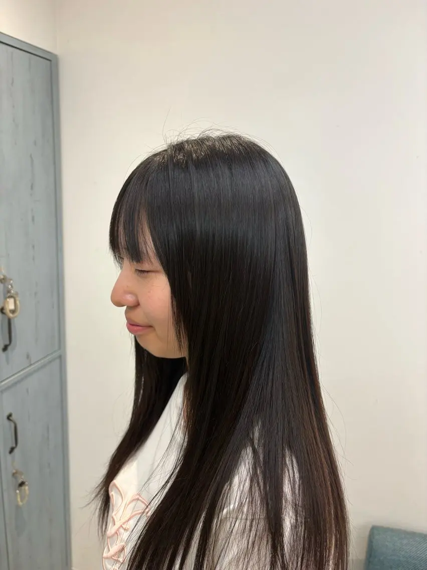 ロング 縮毛矯正 鈴木 朔弥/一宮のヘアスタイル
