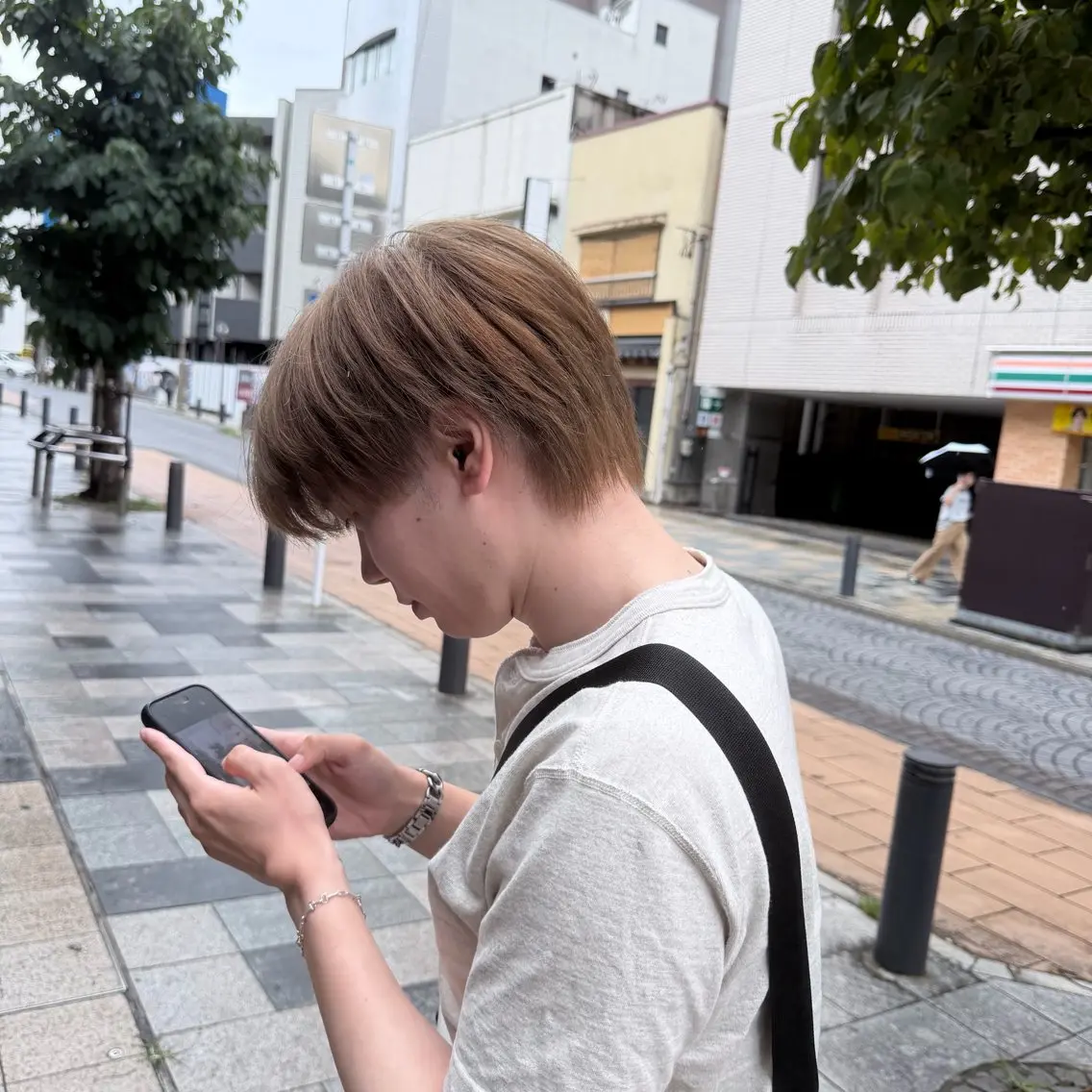 カラー メンズ ヘアカラー トリートメント KOUNO SYUのヘアスタイル