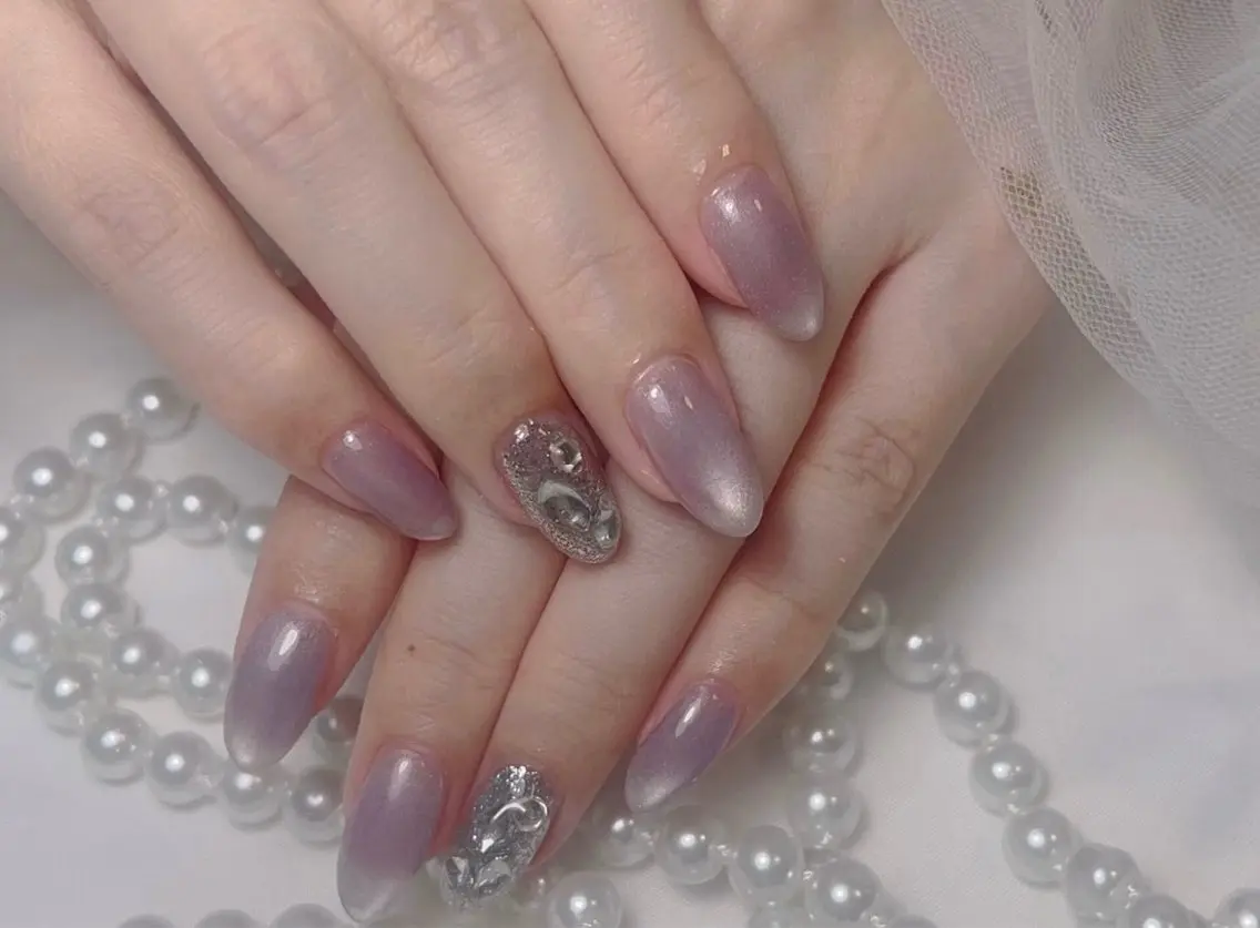 ネイル アートネイル フレンチネイル ジェルネイル グラデーション 韓国ネイル ハンドネイル Nail Salon kihi大塚店のネイルデザイン