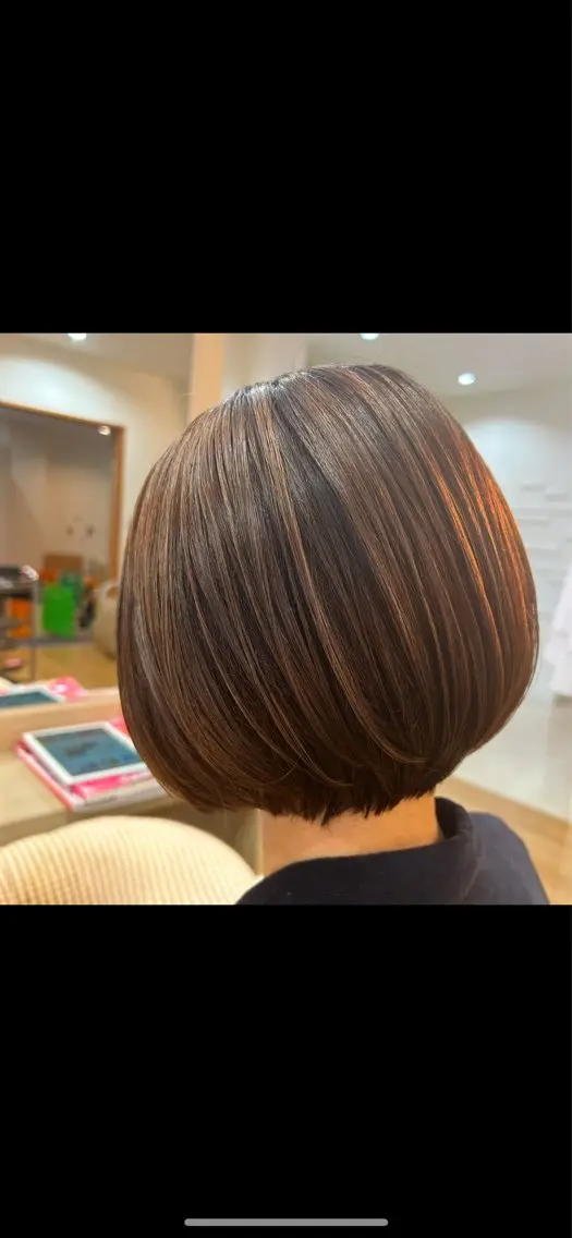 似合わせカットの写真