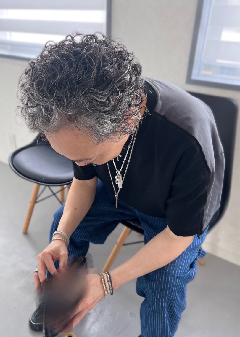 カット + パーマの写真