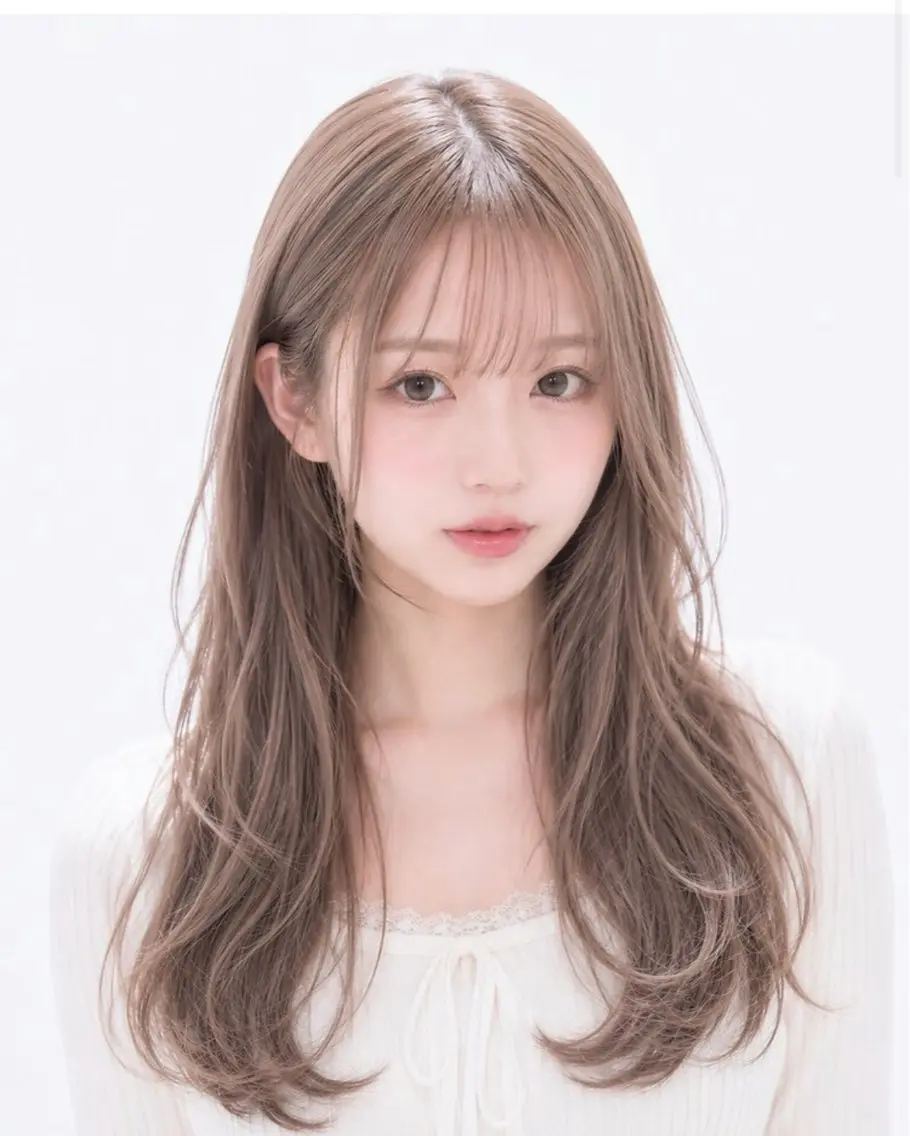 カラー カット ヘアカラー トリートメント Quincess SHINOのヘアスタイル