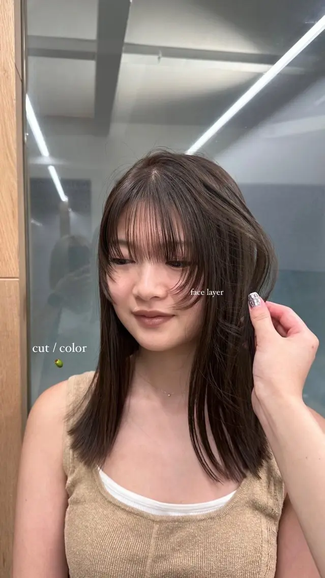 ミディアム カラー naturalカラー / Rukaのヘアスタイル
