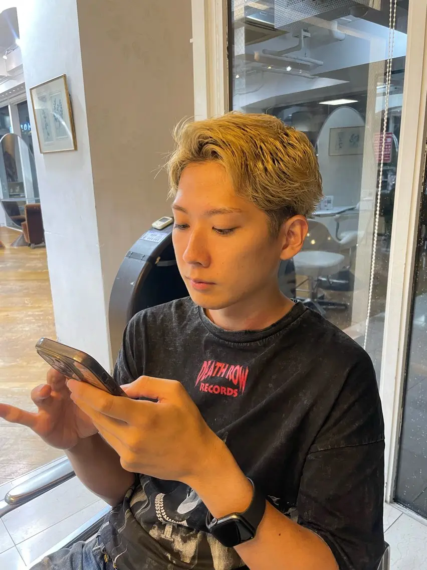 メンズ カット 青木 あおいのヘアスタイル