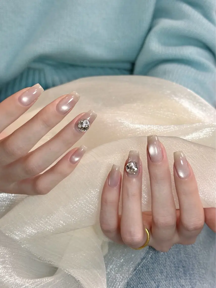 ネイル マグネットネイル ハンドネイル Y3 NailSalonのネイルデザイン