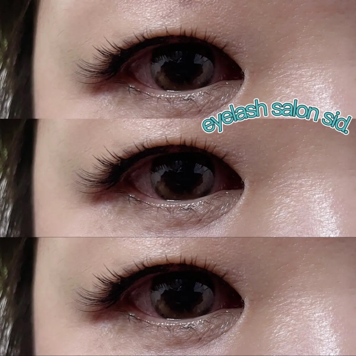 マツエク・マツパ Jカール ナチュラル 下まつげエクステ マツエク eye lash salon SIDのマツエク・マツパデザイン