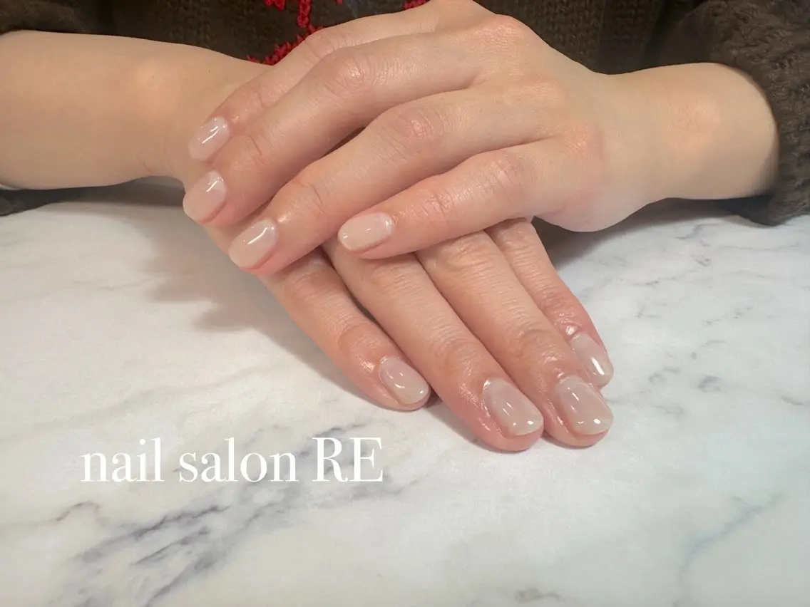 カラー ハンドネイル nail salon REのネイルデザイン