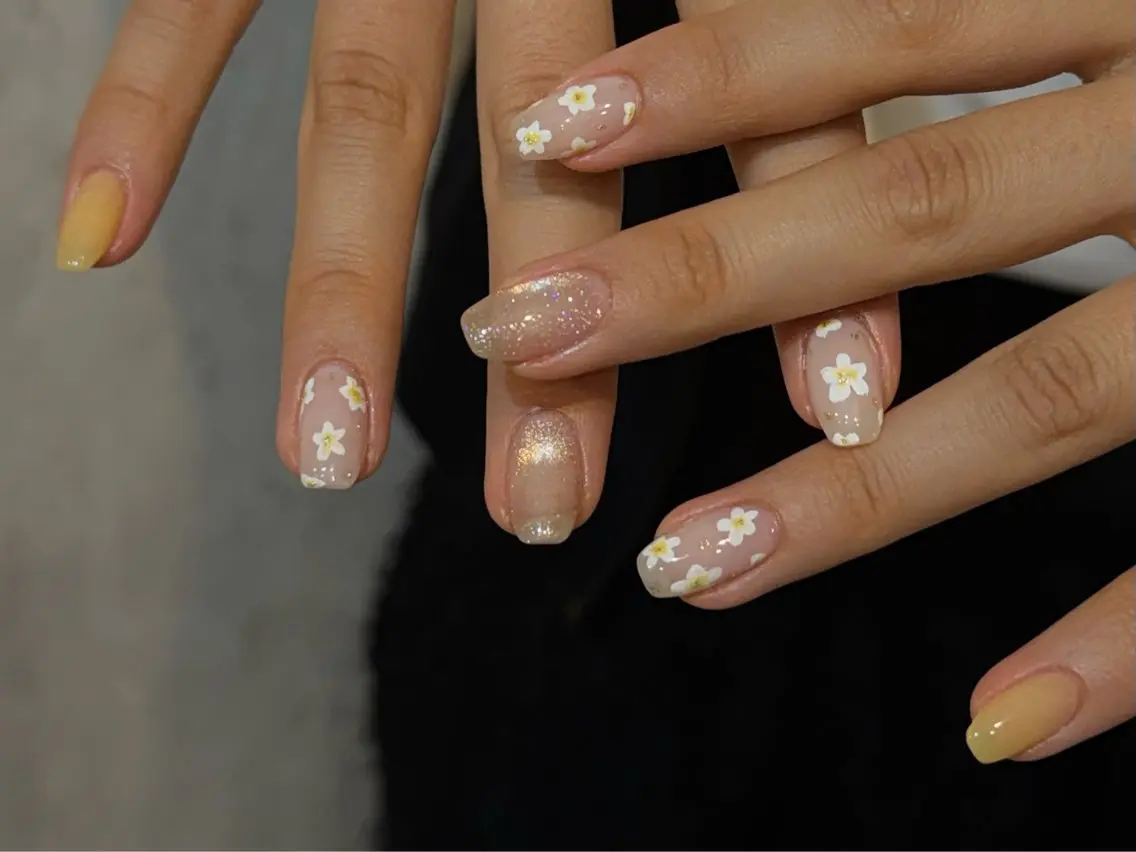 ネイル フレンチネイル マグネットネイル 持ち込み ニュアンスネイル ワンカラーネイル ハンドネイル LINEA.nail Kozueのネイルデザイン