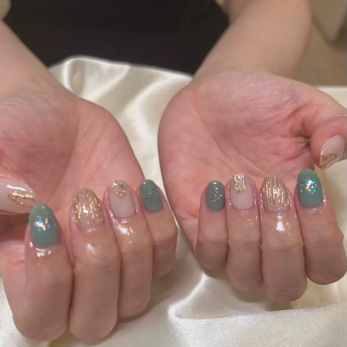 ネイル 長瀬 瑠霞のネイルデザイン