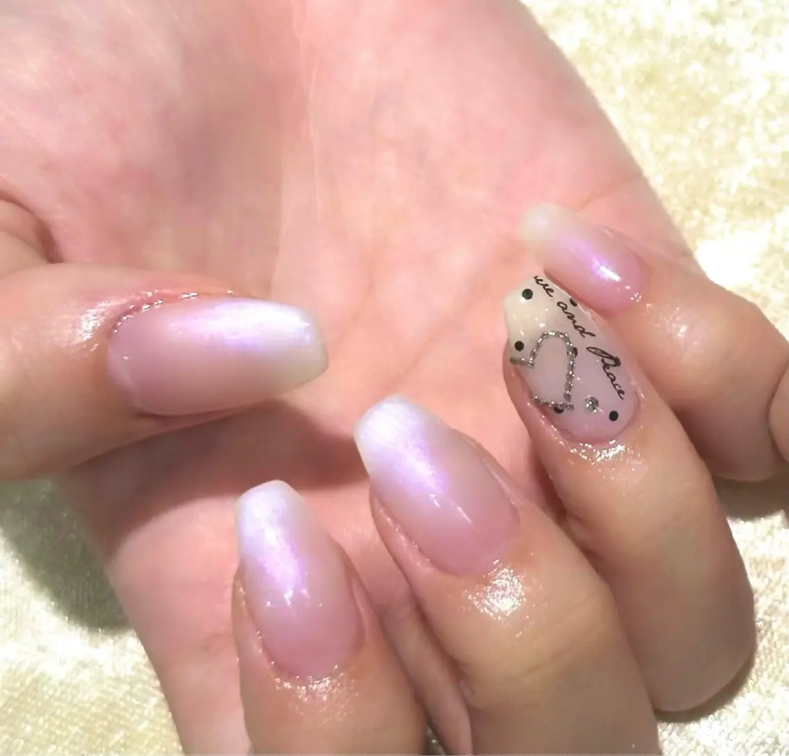 ネイル ドット ハート もか🫧 博多tru nailのネイルデザイン