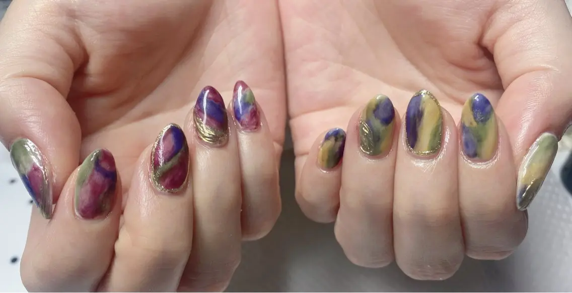 ネイル ニュアンスネイル🌈 MYU Nailsのネイルデザイン