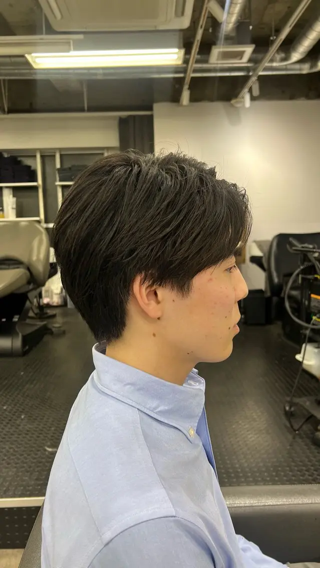 メンズ カット 仲川 礼のヘアスタイル
