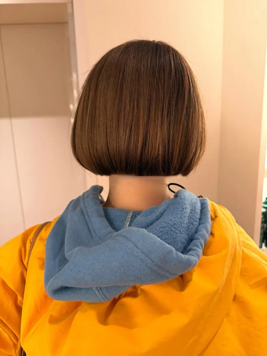 ショート hikaru💘髪質 改善 透明感カラーのヘアスタイル