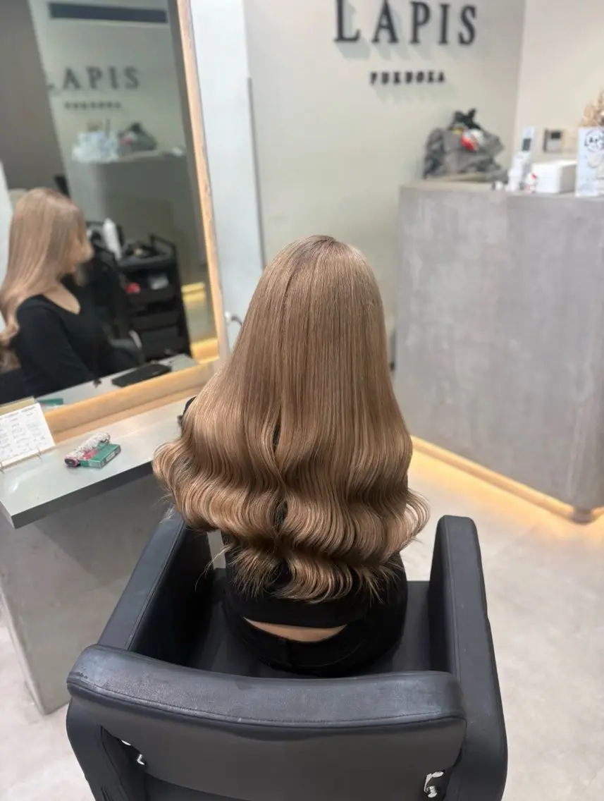 ロング ヘアカラー 店長山田 やまでぃーのヘアスタイル