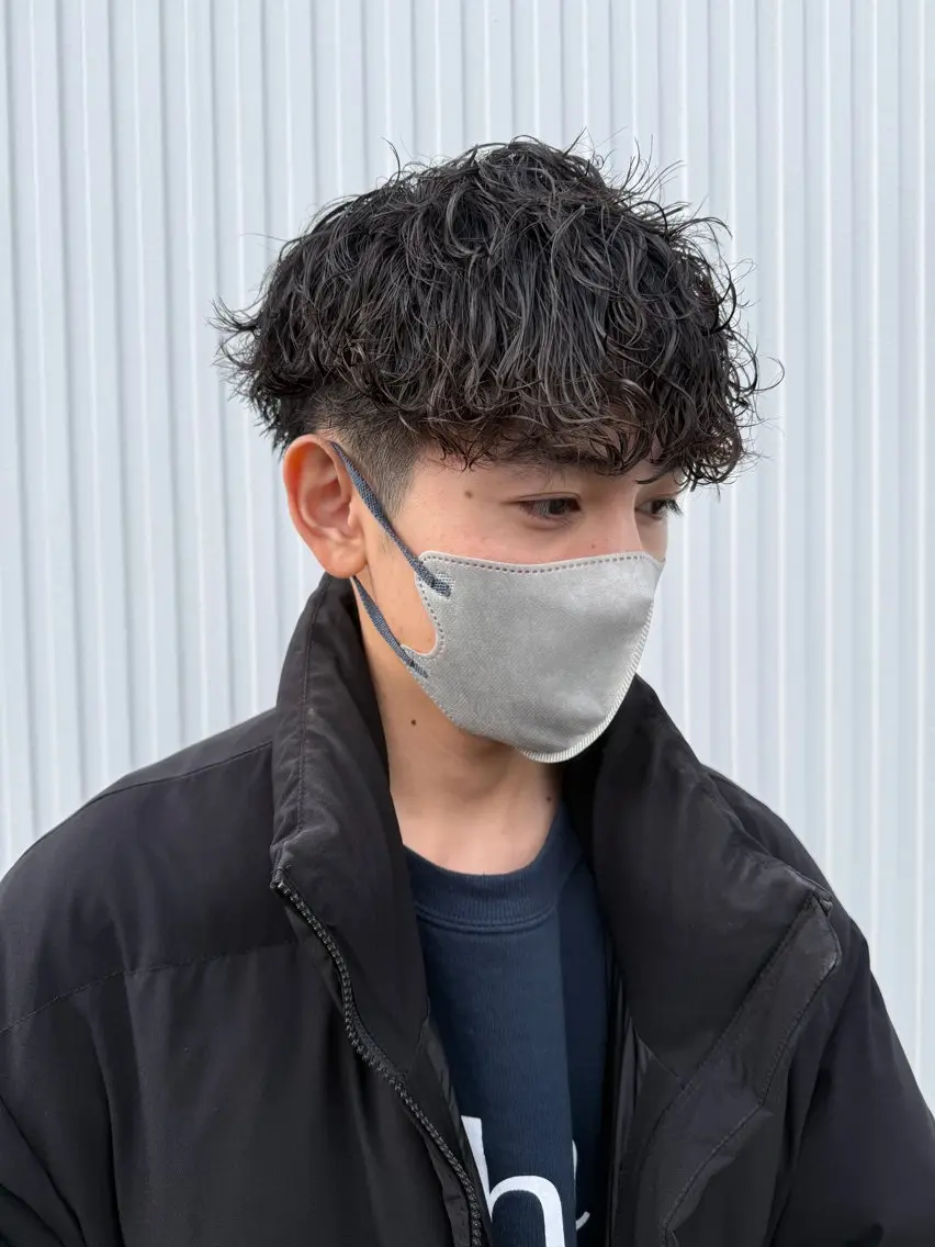 🙆♂️メンズ🙆♂️ツイスト•スパイラル・波巻きパーマ+カットの写真