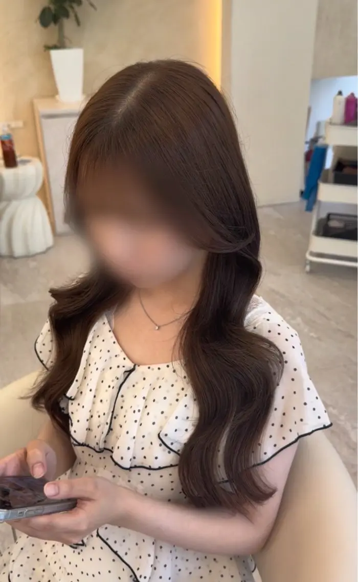 ロング プルエクステ エクステ ヘアカラー エクステ Fi-Ne原宿/プル エク指名No.1そらのヘアスタイル