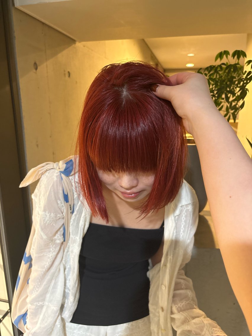 ショート カラー ブリーチ ダブルカラー ヘアカラー SHEAaoyama イソダハルカのヘアスタイル