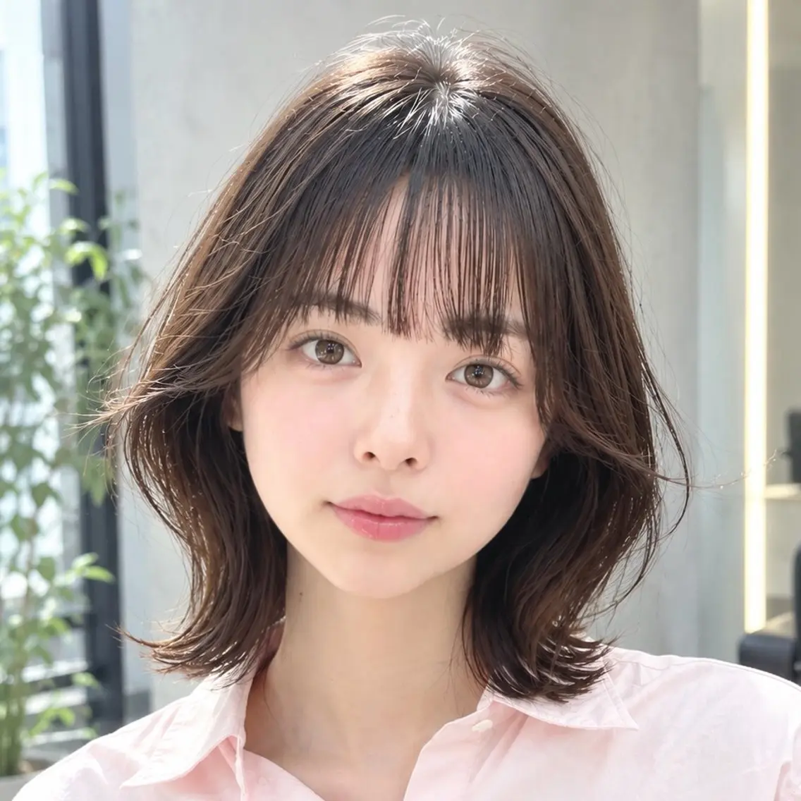 ミディアム ショートボブ特化 美容師シュウのヘアスタイル