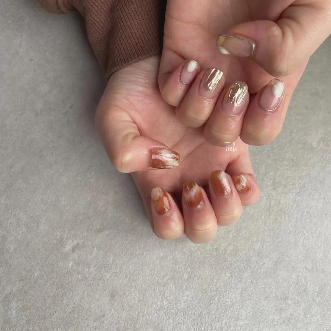 ネイル ハンドネイル tiele nailのネイルデザイン