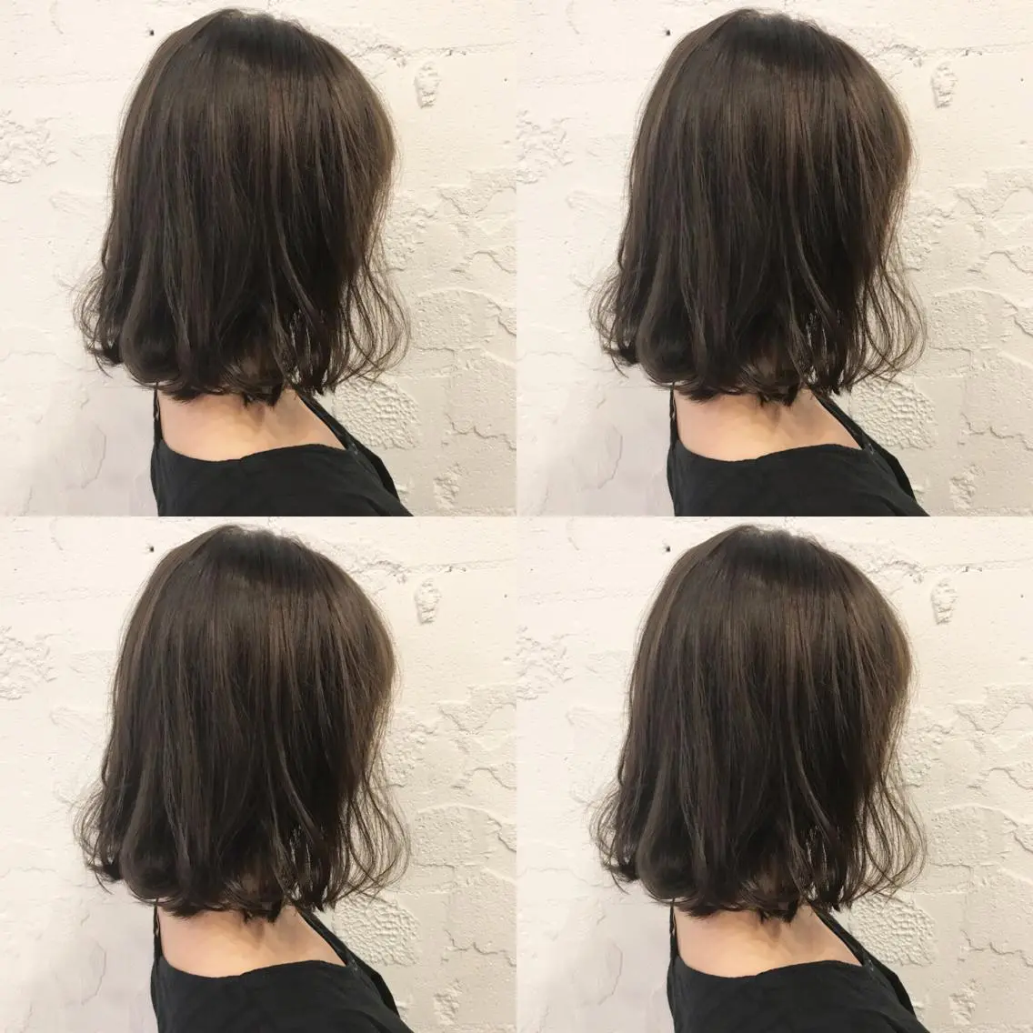 ミディアム カラー カット パーマ トリートメント 嶋佐 昌大 シマサマオのヘアスタイル