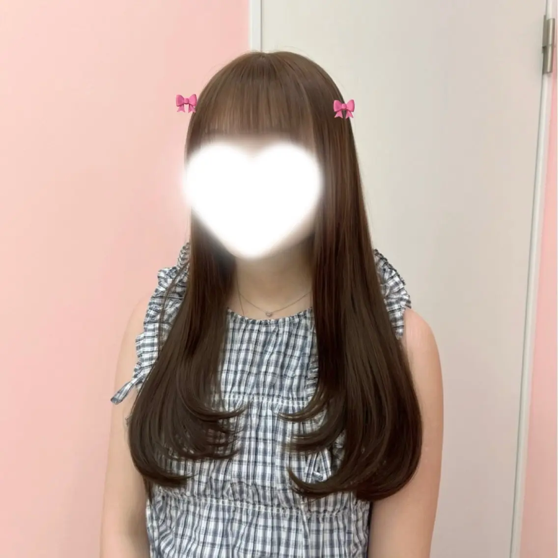 ロング カット ヘアカラー トリートメント ronmuu／ shizukuのヘアスタイル