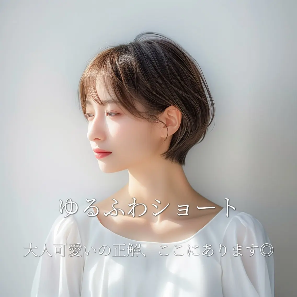 白髪ぼかしにも💫カット&大人ハイライトオンカラー&ケラチントリートメントの写真