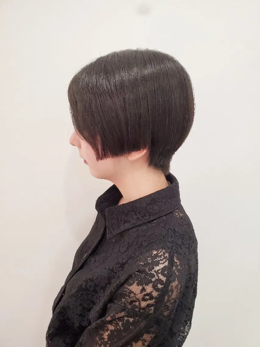 ショート カット トリートメント ヘッドスパ 齋藤 愛美のヘアスタイル