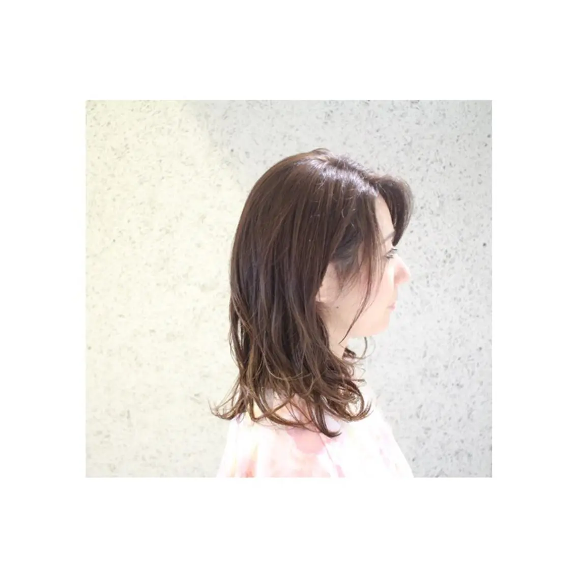 ミディアム カラー creep hair nozomiのヘアスタイル
