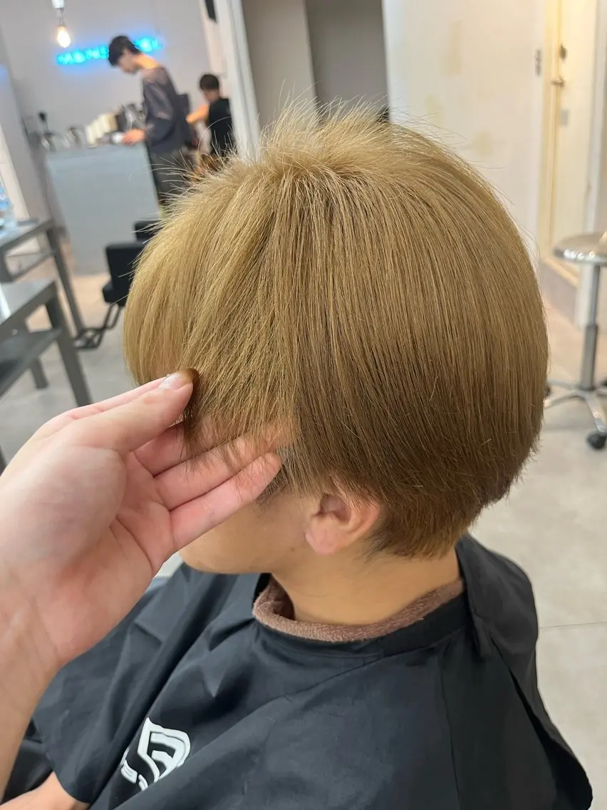 ショート メンズ専門 たなか みゆのヘアスタイル