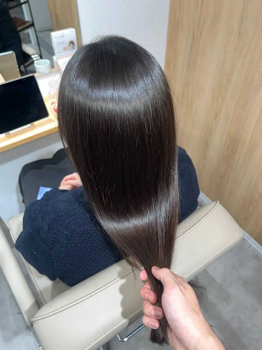 ロング トリートメント トリートメント ヘッドスパ 🫧髪質改善 縮毛矯正特化🫧中西のヘアスタイル