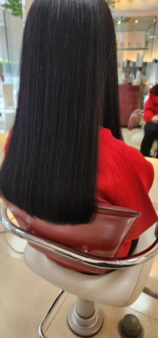 ロング カラー カット ヘアカラー パーマ トリートメント hairmake Juinのヘアスタイル