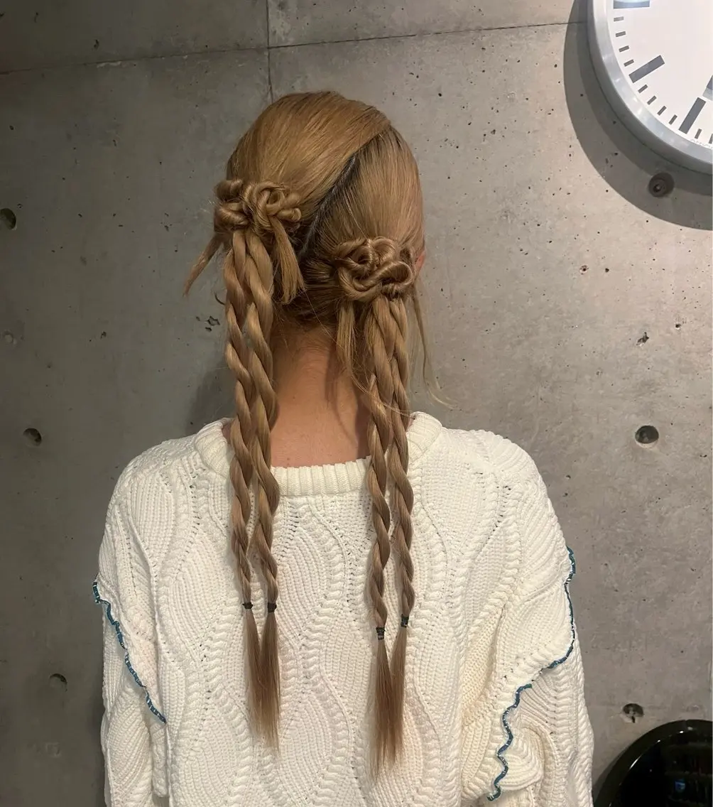 ロング カラー ヘアカラー トリートメント "Daisy" Rio /大名・天神のヘアスタイル