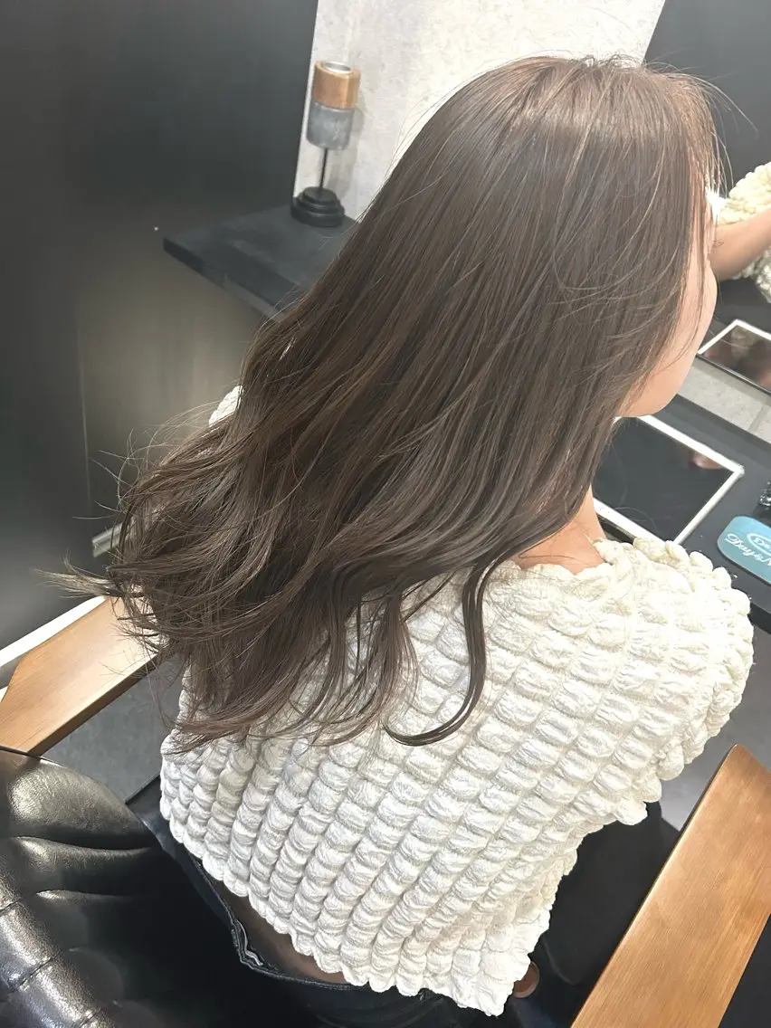 ロング カラー パーマ Day&Night kanaのヘアスタイル