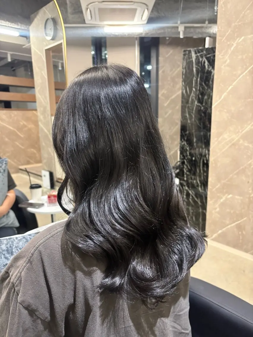 ミディアム カラー 透明感カラー ヘアカラー 梅田/suzuka 透明感カラー🩰‎のヘアスタイル