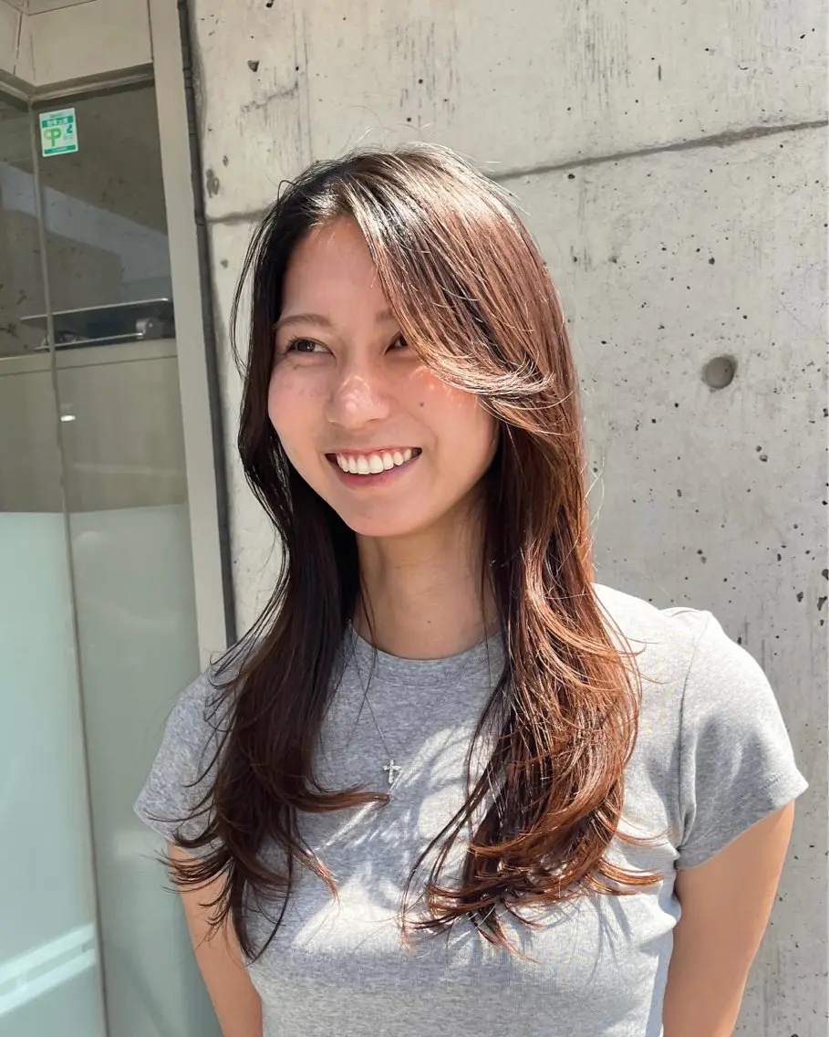 ロング 🫧伊東　美優🫧 レイヤーカット⭐︎のヘアスタイル