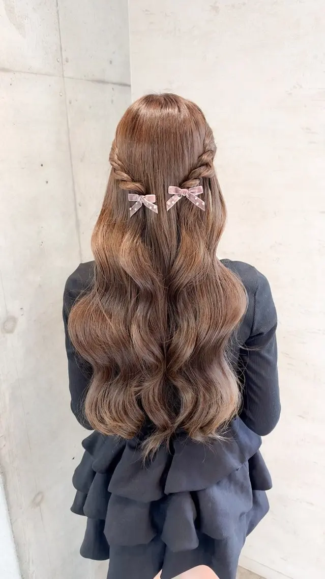 ヘアアレンジ はやしほのか| マンツーマン美容師のヘアスタイル