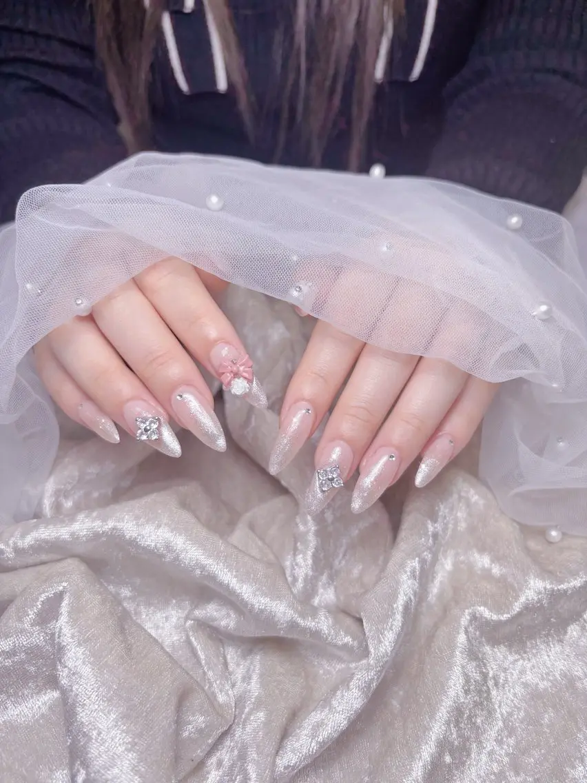ネイル マグネットネイル ハンドネイル Monart♡ あいりのネイルデザイン