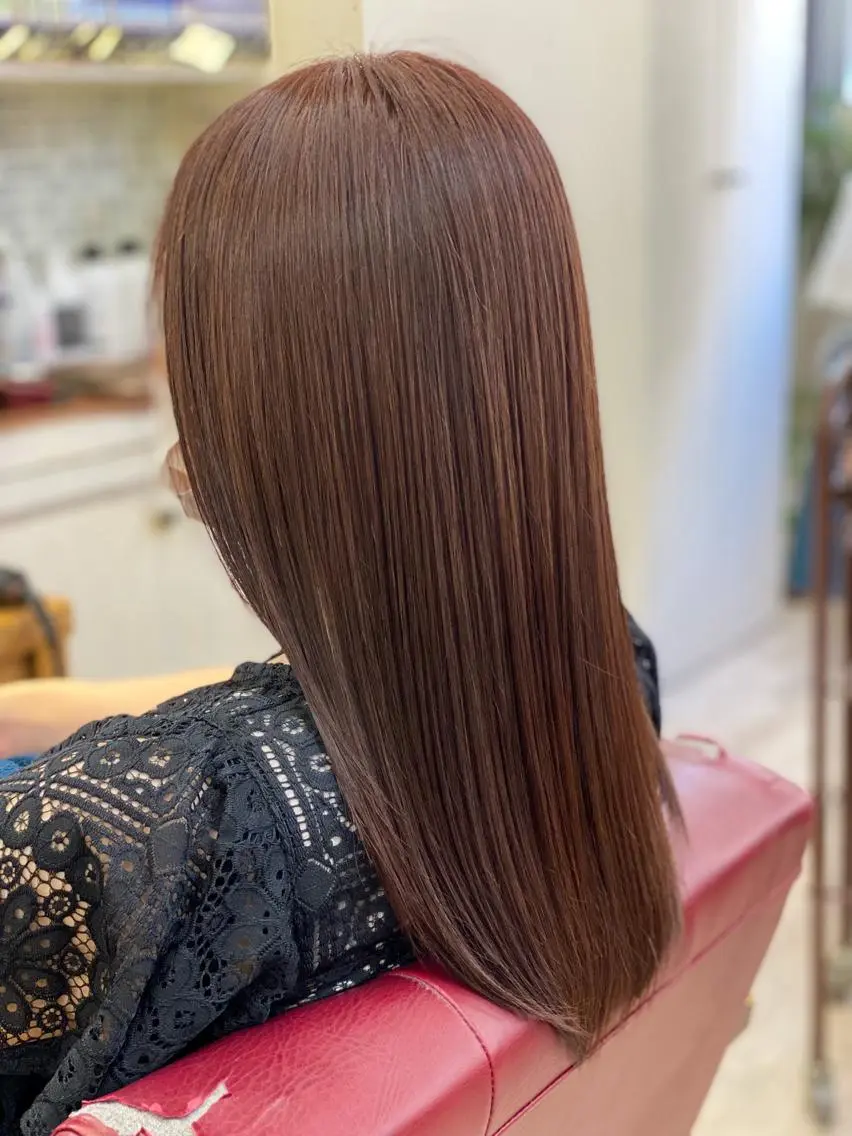 特別割引クーポン⭐︎カット+縮毛矯正+髪質改善ヘアエステ⭐︎(カット+縮毛矯正+トリートメント)の写真