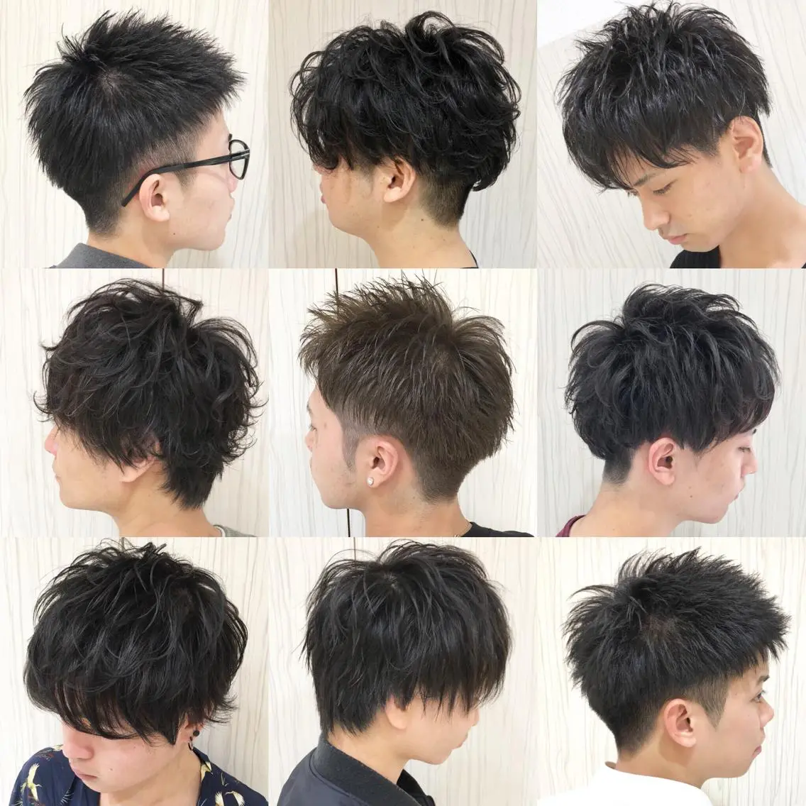 メンズ カット パーマ トリートメント hair teria ryu 大塚のヘアスタイル