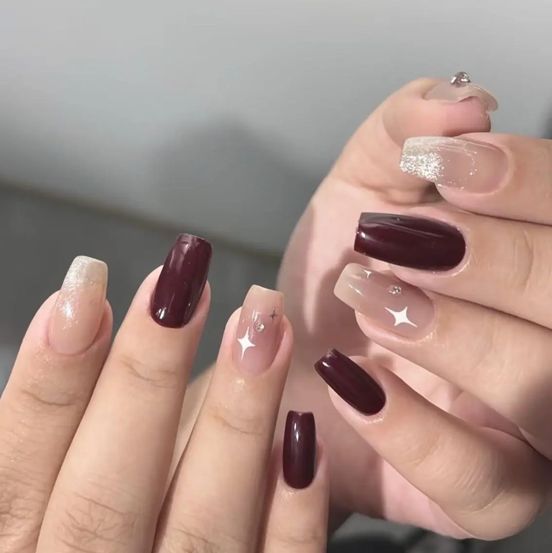 ネイル シンプルネイル Queen's ゆなのネイルデザイン