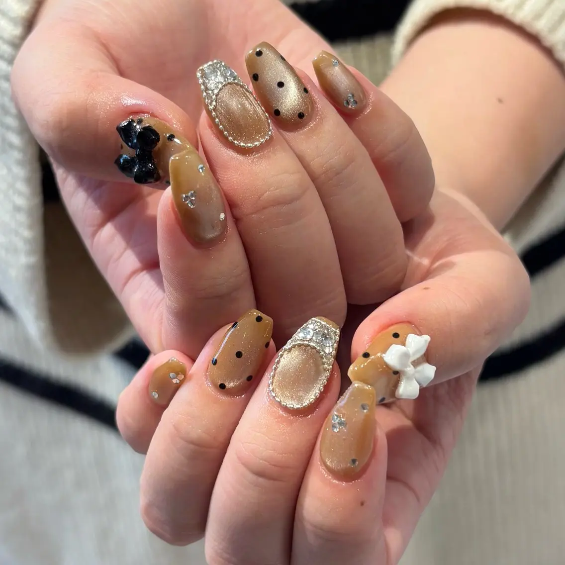 ネイル ガーリーネイル hiroka🩰🎀のネイルデザイン