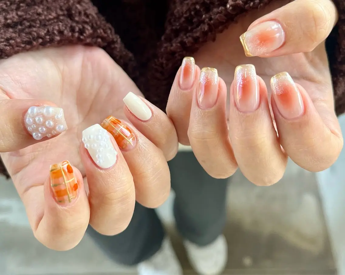 ネイル ハンドネイル ハンドケア MARU NAIL mamiのネイルデザイン